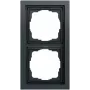 Ramă de acoperire GIRA 021273 2 module Gira F200 antracit (lăcuită)