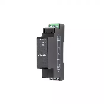 Modul adăugător Shelly Pro Modbus RS485, accesoriu pentru șină DIN