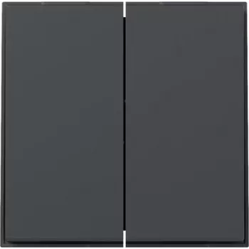 Clapetă Gira TX44 cu 2 poziții dreaptă, antracit, 349567