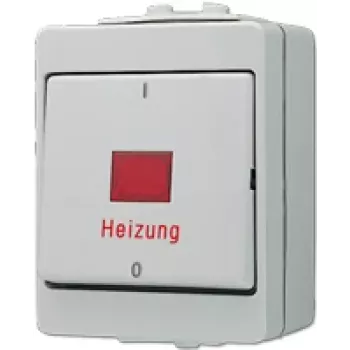 Comutator Jung 603 HW cu 3 poli, alb