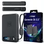 Încărcător wireless 3mk incharge Genesis Qi2 25W + PD 45W cu cablu USB-C integrat, negru