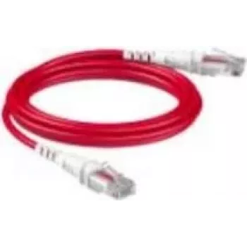 Cablu patch PatchSee Cat6a U/UTP RJ45, 9,7 m, roșu