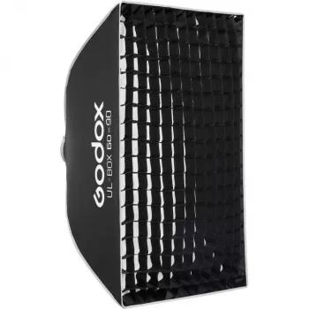 Modificator de iluminare de studio softbox tip umbrelă Godox UL-Box-6090 Bowens