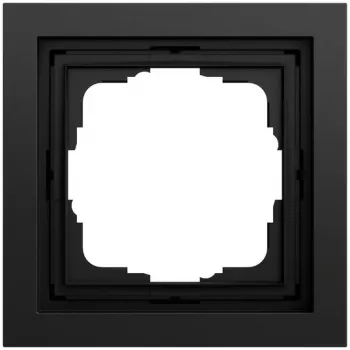 Ramă de acoperire GIRA 021174 1 modul Gira F200, negru