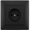 VCX WESA LC 07C Single Socket-Outlet, Black