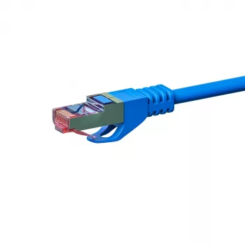 Cablu patch DSIT Cat6 S/FTP, 5 m, albastru, LSZH