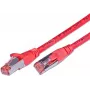 Cablu patch Wirewin Cat6 S/FTP, 0,5 m, roșu