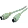 Cablu PS/2 shiverpeaks BS78107-2 1,8 m Mini-DIN 6 pini, gri