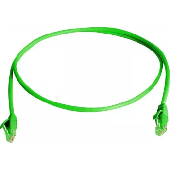 Cablu patch Telegärtner Cat6 U/UTP, 0,5 m, verde