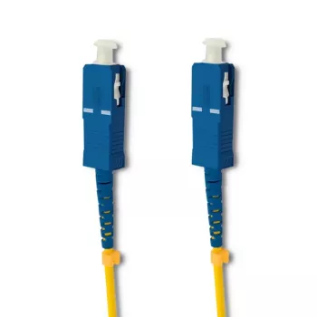 Cablu patch fibră optică Qoltec SC/UPC la SC/UPC monomod simplex, 3 m