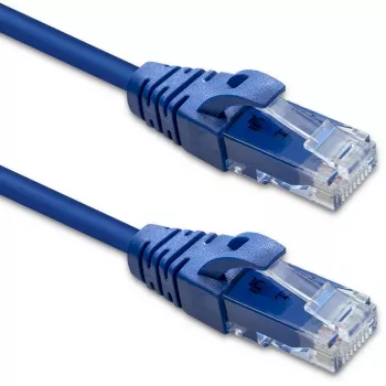 Cablu patch Qoltec Cat6 U/UTP RJ45, 1 m, auriu