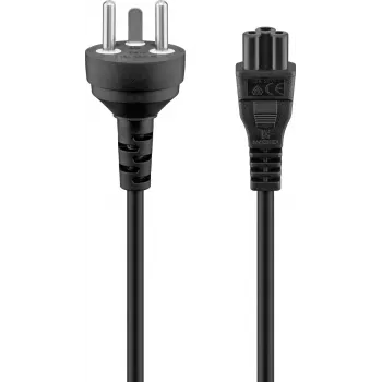 Cablu de alimentare Goobay, 2 m, negru (30857)