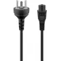 Cablu de alimentare Goobay, 2 m, negru (30857)