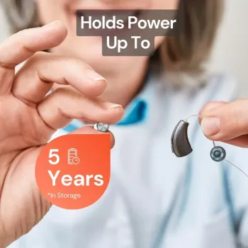 Baterii cu buton Uniross A675 pentru aparate auditive 540mAh, 6 buc.