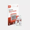 Baterii alcaline Uniross Max Power AAA / LR03 1300mAh, 4 buc.