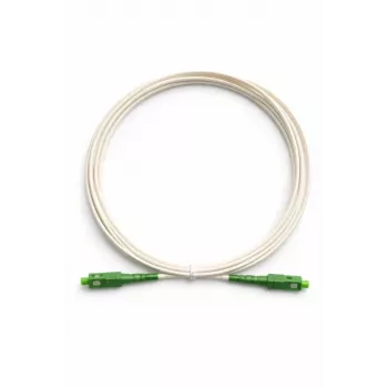 TB Fiber Optic Patch Cord SC - SC APC, 3 m, White