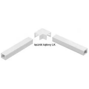 Stasiński Electrical Installation Trunking Angle Connector LK 40x25, White (1 pc.)