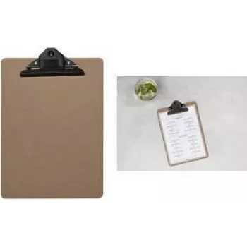 EUROPEL clipboard pentru meniu, DIN A4 peisaj, MDF natural, colțuri rotunjite, 1 buc.