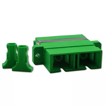 Adaptor fibră optică Qoltec SC/APC, duplex, single-mode (54143)