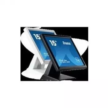 Monitor tactil rezistiv iiyama ProLite T1531SR-B3 15 inch (38,1 cm), 4:3, 1024x768, DVI, VGA, negru