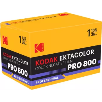 Film negativ color Kodak Ektacolor Pro 800 135/36, 1 rolă