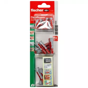 Set dibluri universale Fischer DuoPower 6, 8, 10 K NV (536248)