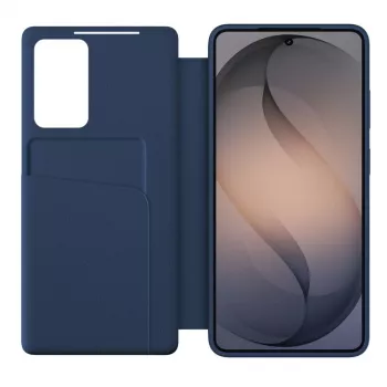 Husă portofel Tech-Protect Smart Wallet pentru Samsung Galaxy S26 FE, bleumarin