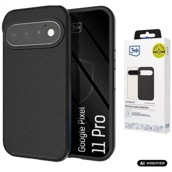 Husă 3mk Fortis MagCase pentru Google Pixel 11 Pro, neagră