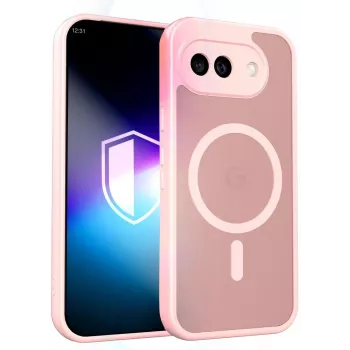 Husă 3mk Misty MagCase pentru Google Pixel 10a, roz