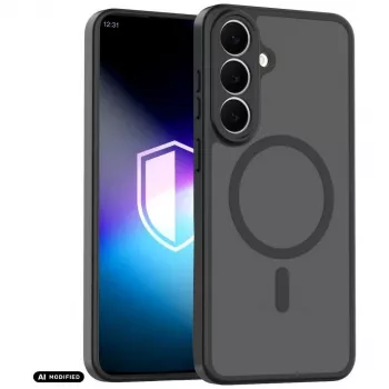 Husă 3mk Misty MagCase pentru Samsung Galaxy S26 FE, neagră (3M009549)