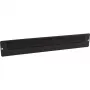 Ghidaj de cabluri cu perie Getfort pentru dulapuri rack de perete, 340 mm, negru
