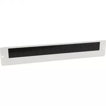 Ghidaj de cabluri cu perie Getfort pentru dulapuri rack de perete, 340 mm, gri