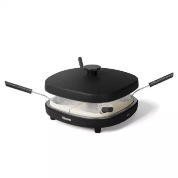 Friteuză de pizza Tristar PZ-9174 cu carcasă Cool-Touch, strat antiaderent, lampă de control