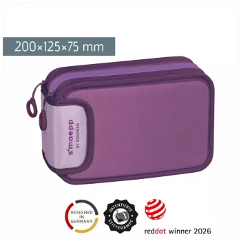 Penar umplut BRUNNEN s'maepp Sweet Colour Code violet 34 piese, 20,0 x 7,5 cm