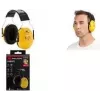 Căști de protecție 3M Peltor Optime H510AC, galben/negru, cu bandă reglabilă și inserții din spumă