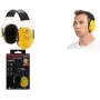 Căști de protecție 3M Peltor Optime H510AC, galben/negru, cu bandă reglabilă și inserții din spumă