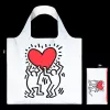 LOQI Keith Haring Bag – Dancing Heart (reflective)
