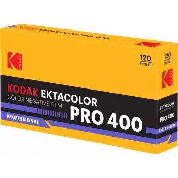 Kodak Ektacolor Pro 400 120 film foto, pachet de 5