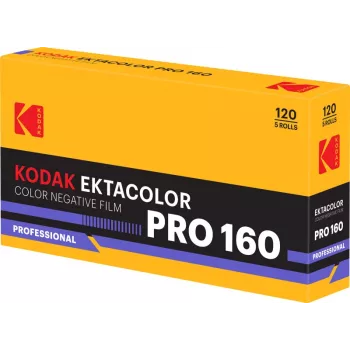 Film foto Kodak Ektacolor Pro 160 120, pachet de 5