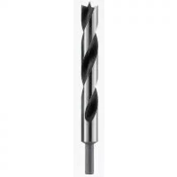 Burghiu elicoidal pentru lemn Bosch 18 mm 2608597193 lungime totală 250 mm cu coadă cilindrică