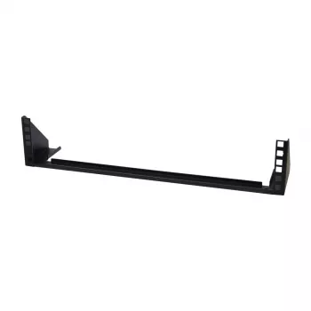 Suport de perete Allnet seria SMW 19 inch, 2U, adâncime 98 mm, negru (ALL-SMW2USCHWARZ)