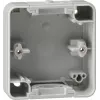 Carcasă de suprafață Gira 006135, 1 modul, fără intrare de cablu, gri