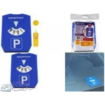 Disc de parcare multifuncțional 5 în 1 First Aid Only, albastru, plastic (P-11100 00)