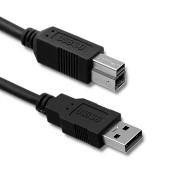 Cablu de imprimantă Qoltec USB 3.0, USB-A tată la USB-B tată, 2 m (52309)