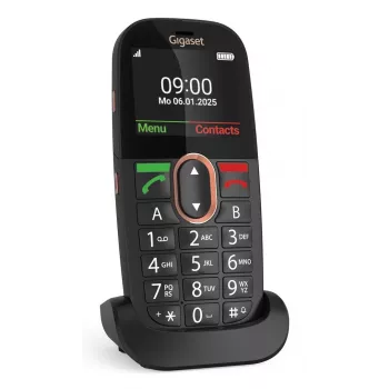 Telefon mobil cu funcții de bază Gigaset GL695 SIM 4G LTE, negru