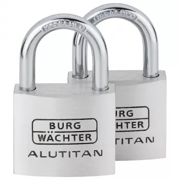 Lacăt BURG WÄCHTER Duo 77040 SB, argintiu
