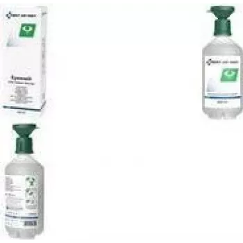 Flacon pentru spălarea rănilor și a ochilor FIRST AID ONLY, 500 ml, soluție salină sterilă 0,9%