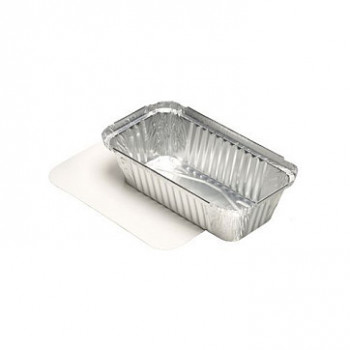 Tăvi din aluminiu STARPAK cu capac 700 ml argintii
