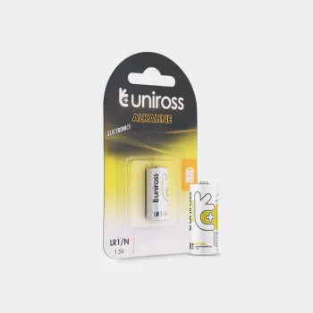Baterie alcalină Uniross LR1, 1 buc.
