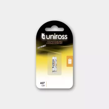 Baterie alcalină Uniross A27, 1 buc.